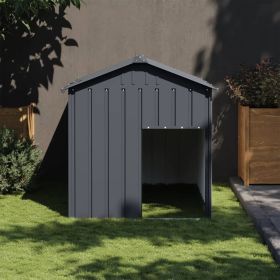 Dog House Anthracite Galvanized Steel Medium Durable Dog House