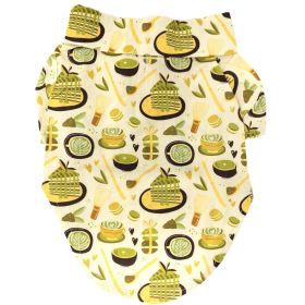 Hawaiian Camp Shirt (Color: Matcha Tea, size: 2X-Large)